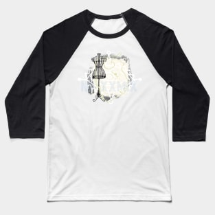 Mannequin and bull abstract collage Baseball T-Shirt